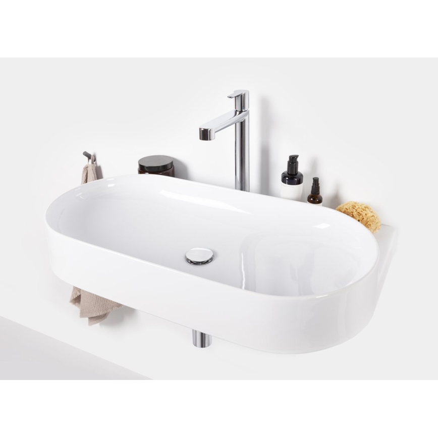 Ravak X070114 - Mitigeur pour lavabo PURI 32,2 cm chrome brillant