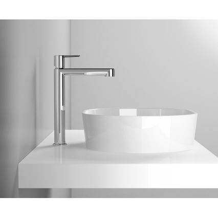 Ravak X070114 - Mitigeur pour lavabo PURI 32,2 cm chrome brillant