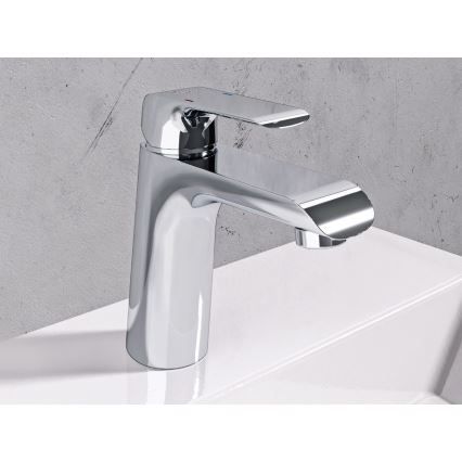 Ravak X070118 - Mitigeur pour lavabo FLAT 15,1 cm chromé brillant