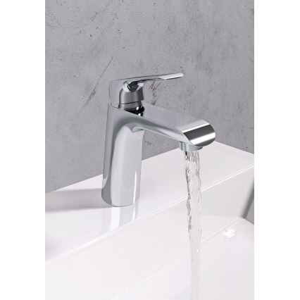 Ravak X070118 - Mitigeur pour lavabo FLAT 15,1 cm chromé brillant