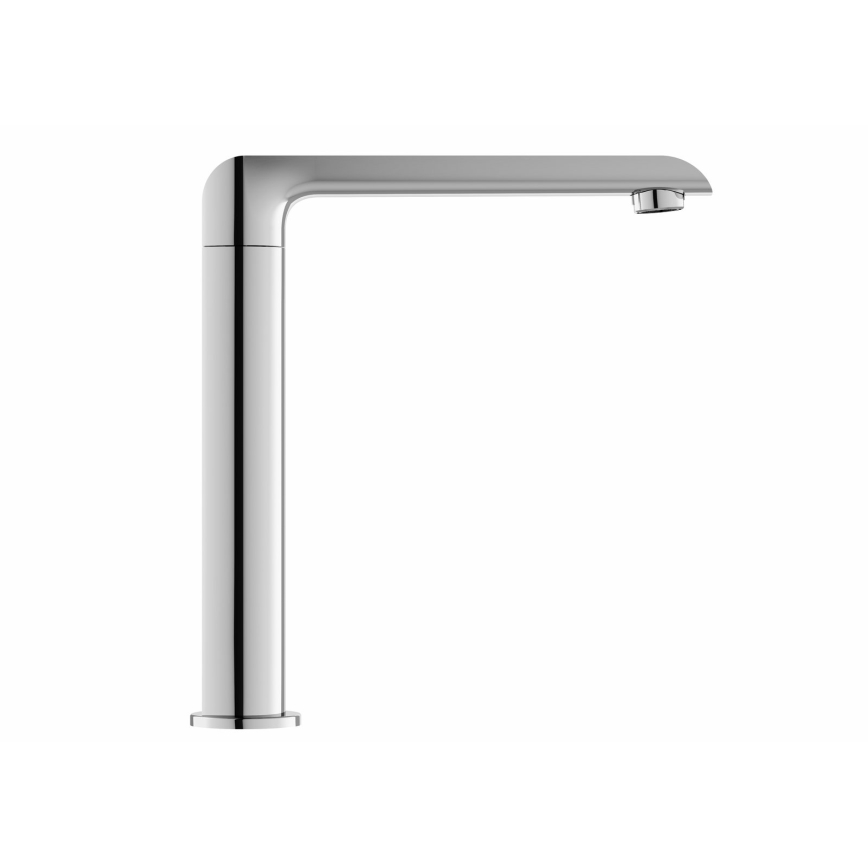 Ravak X070125 - Mitigeur lavabo/évier FLAT 26,2 cm chromé brillant