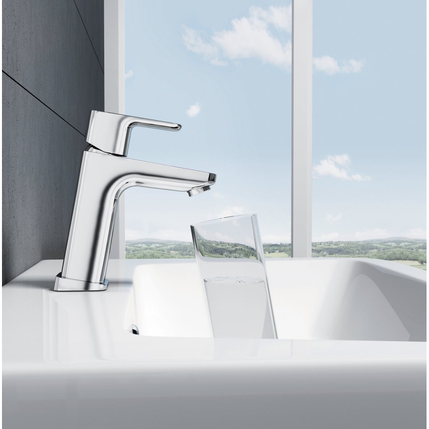 Ravak X070129 - Mitigeur pour lavabo FREE 17,1 cm chromé brillant