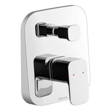 Ravak X070136 - Mitigeur de douche pour installation encastrée FREE, chrome brillant