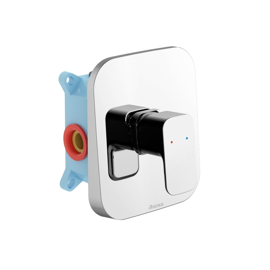Ravak X070137 - Mitigeur de douche encastré R-BOX, finition chrome brillant