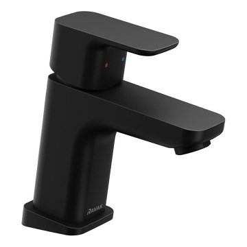 Ravak X070148 - Mitigeur lavabo FREE 14,4 cm noir