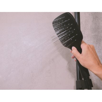 Ravak X070160 - Ensemble de douche avec mitigeur thermostatique FREE noir