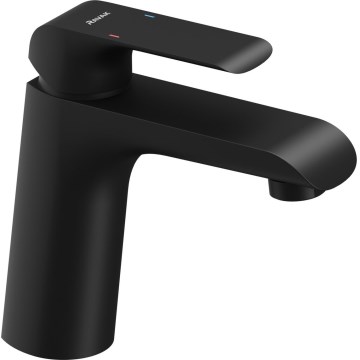 Ravak X070173 - Mitigeur pour lavabo FLAT 15,1 cm noir mat