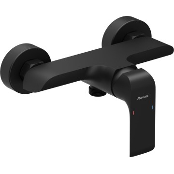 Ravak X070177 - Mitigeur de douche FLAT noir mat