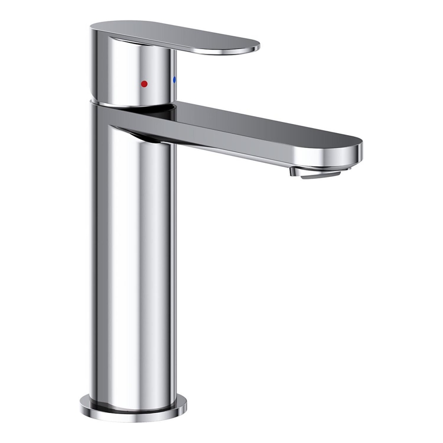 Ravak X070446 - Mitigeur de lavabo CHROME 17,7 cm, finition chrome brillant