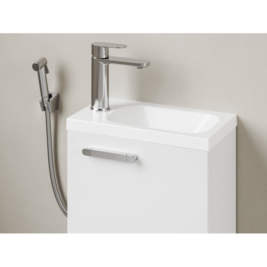 Ravak X070450 - Mitigeur pour lavabo avec douchette hygiénique CHROME, finition chrome brillant
