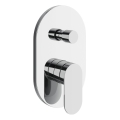 Ravak X070454 - Mitigeur de douche encastrable, finition chrome brillant