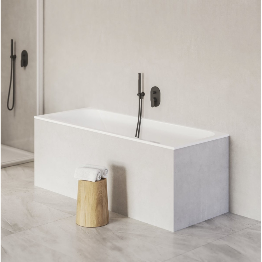 Ravak X070466 - Mitigeur de douche pour installation encastrée CHROME noir