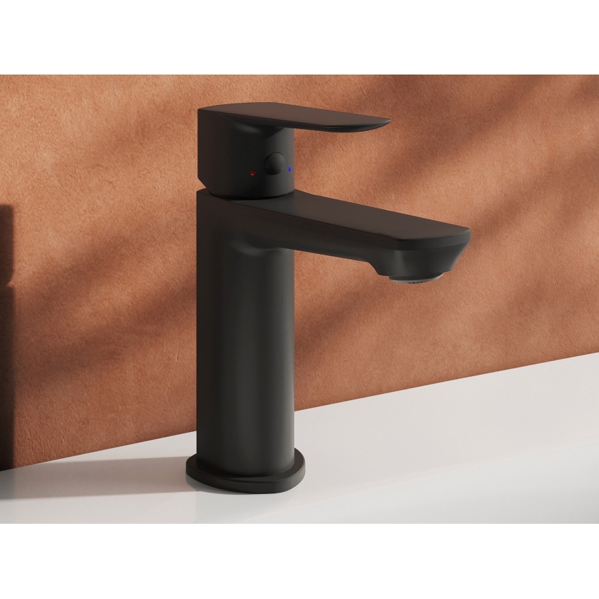 Ravak X070476 - Mitigeur pour lavabo LIFE 16 cm noir
