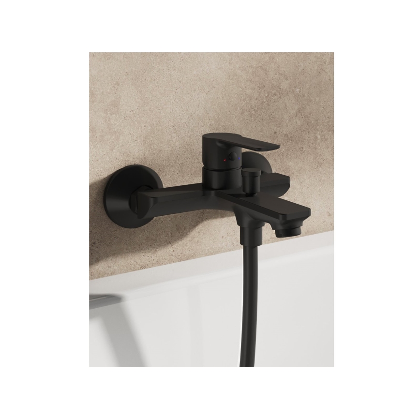 Ravak X070491 - Mitigeur de baignoire SOLAR noir