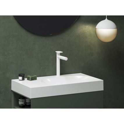 Ravak X070566 - Mitigeur pour lavabo SPRING 25,4 cm blanc