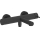 Ravak X070650 - Mitigeur de baignoire NOX noir mat
