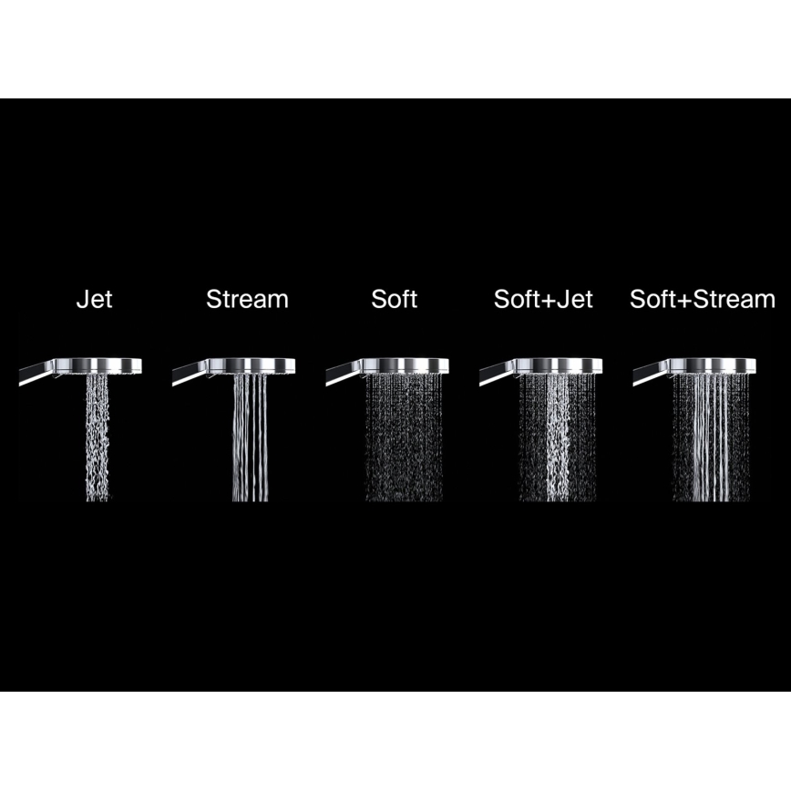 Ravak X07P008 - douchette à main en chrome brillant