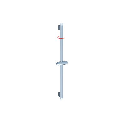 Ravak X07P014 - Barre de douche 91 cm, finition chrome brillant