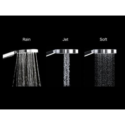 Ravak X07P177 - ensemble de douche finition chrome brillant