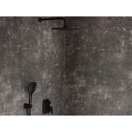 Ravak X07P569 - Douchette manuelle noire avec bouton