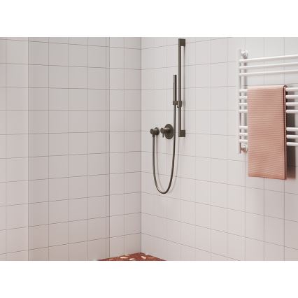 Ravak X07P694 - Douchette à main, finition graphite brossé