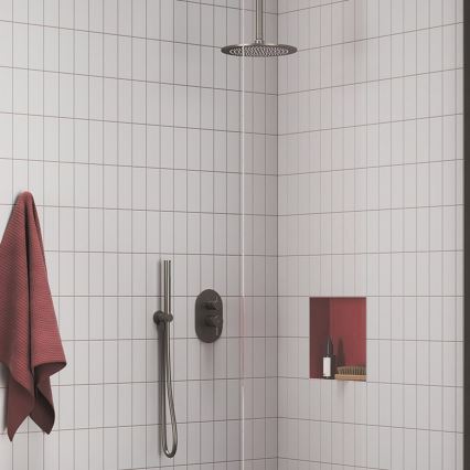 Ravak X07P694 - Douchette à main, finition graphite brossé