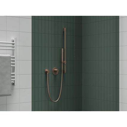 Ravak X07P715 - Barre de douche 70 cm, finition dorée brossée