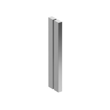 Ravak X1LM70C00Z1 - Cabine de douche d'angle 4 panneaux BLIX SLIM 90 x 90 cm, finition chrome brillant