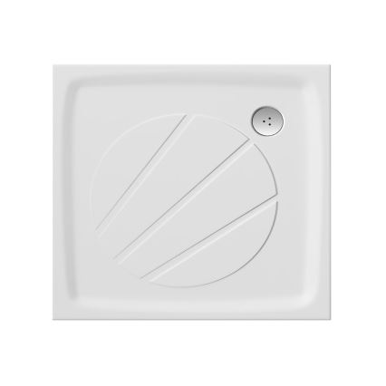 Ravak XA037701010 - Receveur de douche carré PERSEUS 90x90 cm blanc
