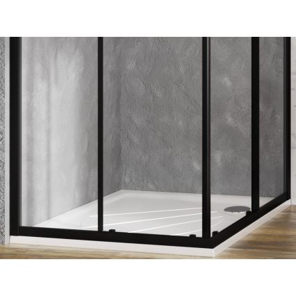 Ravak XA037701010 - Receveur de douche carré PERSEUS 90x90 cm blanc