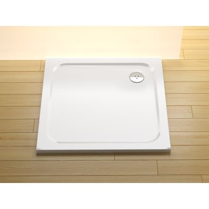 Ravak XA047701010 - Receveur de douche carré PERSEUS 90 x 90 cm blanc