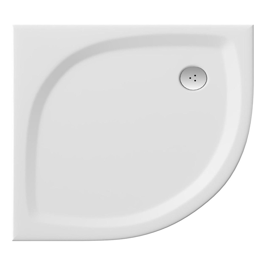 Ravak XA237711010 - Receveur de douche quart de cercle ELIPSO 90x90 cm blanc