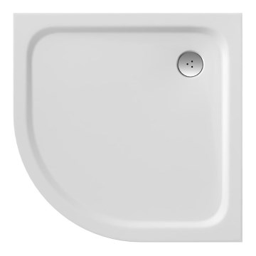 Ravak XA247701010 - Receveur de douche en quart de cercle ELIPSO 90x90 cm blanc