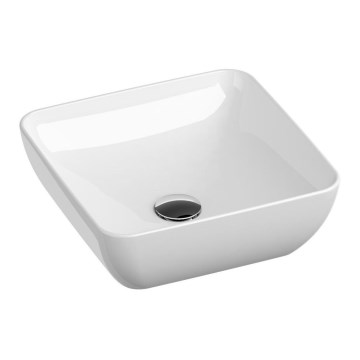 Ravak XJX01138001 - Lavabo à poser UNI SLIM 38x38 cm céramique/blanc