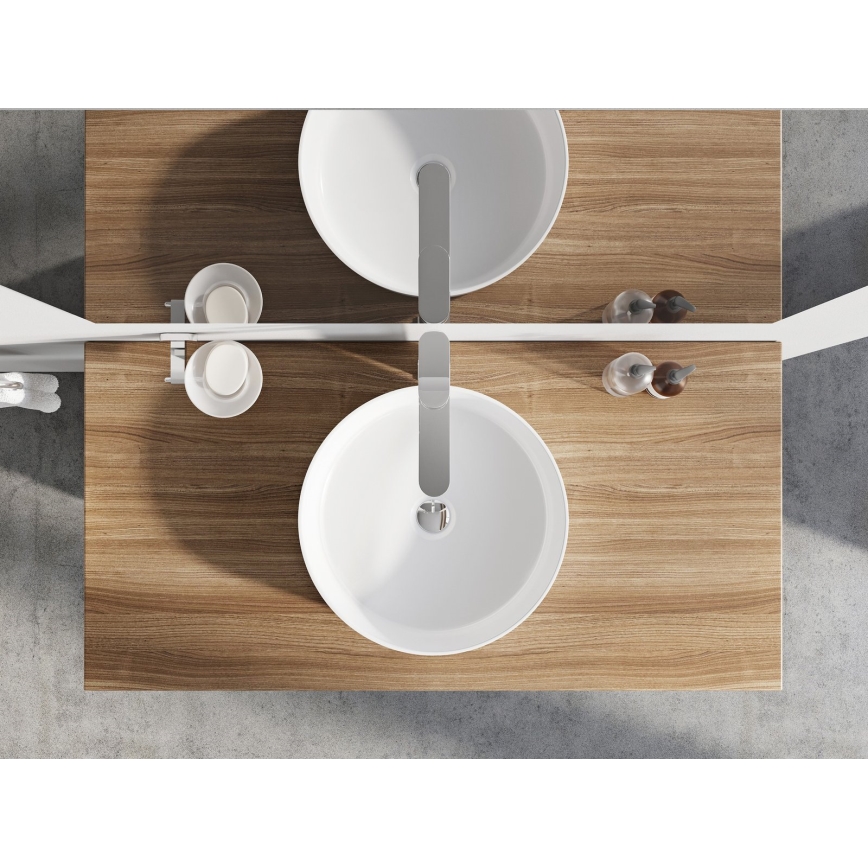 Ravak XJX01140001 - Lavabo à poser UNI Ø 40 cm céramique/blanc