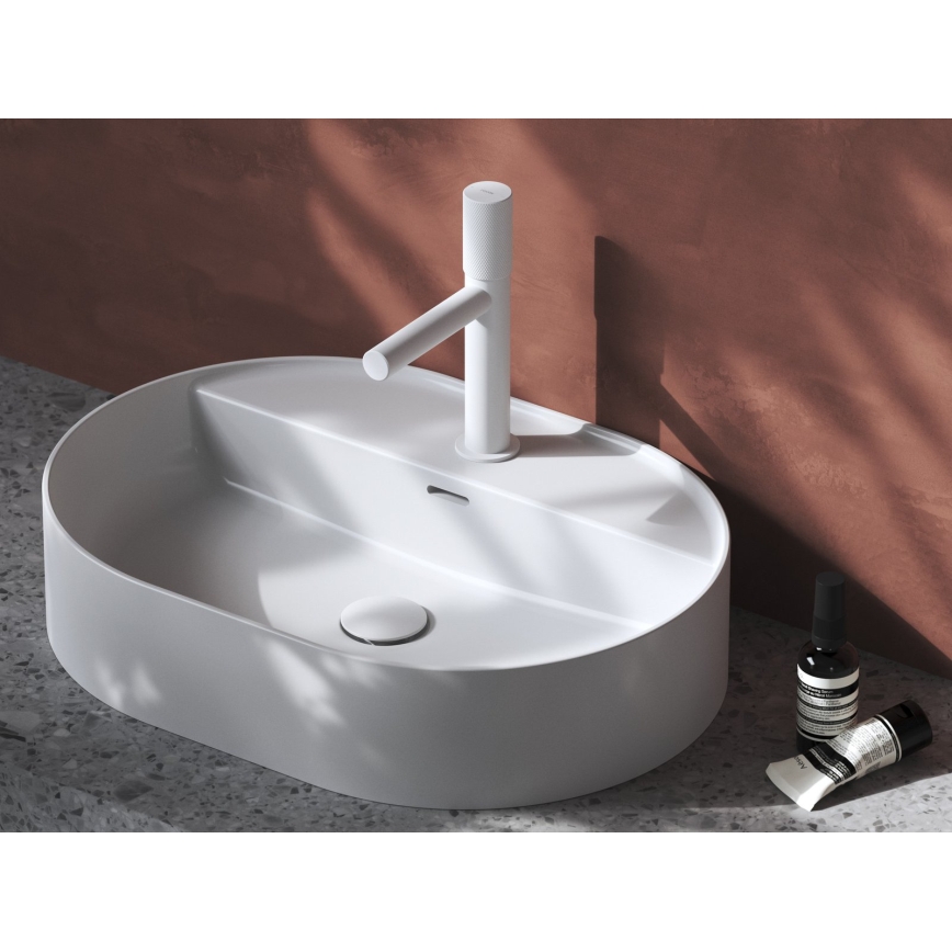 Ravak XJX01155003 - Lavabo à poser CERAMIC SLIM 55x40 cm céramique/blanc