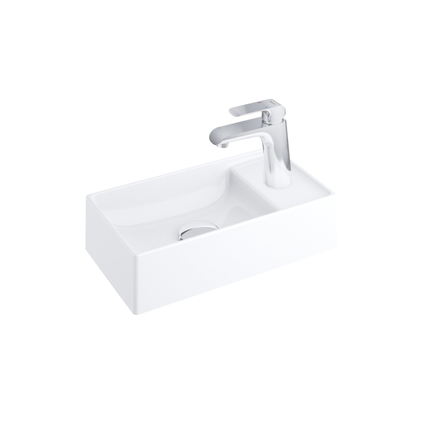 Ravak XJX01240000 - Lavabo à poser VEDA SLIM 40x22 cm céramique/blanc