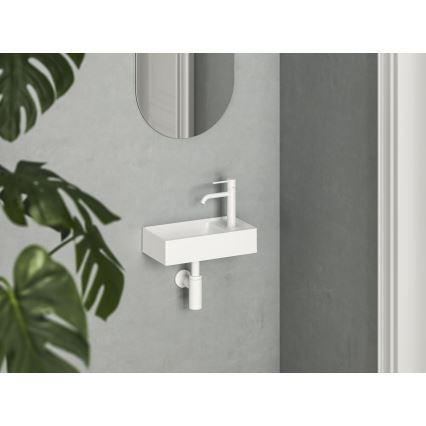 Ravak XJXP1240000 - Lavabo suspendu VEDA 40,8x22,2 cm céramique/blanc
