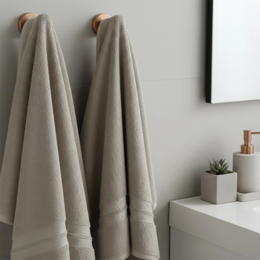 REA-05002 - Ensemble d'accessoires de salle de bains ARI en cuivre brossé