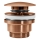 REA-A5632 - Bonde pour lavabo CLICK-CLACK Ø 6,4 cm, cuivre brossé