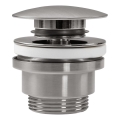 REA-A6000 - Bonde CLICK-CLACK pour lavabo Ø 6,4 cm, nickel brossé