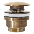 REA-A8110 - Bonde pour lavabo CLICK-CLACK Ø 6,4 cm dorée