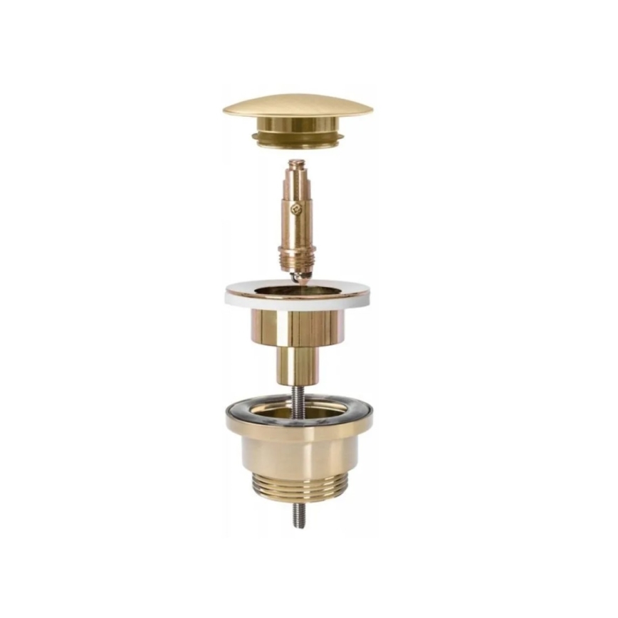 REA-A8110 - Bonde pour lavabo CLICK-CLACK Ø 6,4 cm dorée