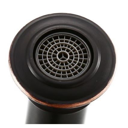 REA-B0227 - Mitigeur de lavabo VINTAGE OLD RETRO 31 cm noir