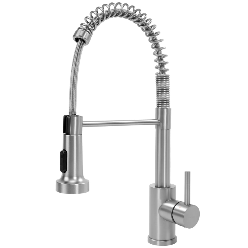 REA-B0417 - Mitigeur d'évier COLIN 42,5 cm avec douchette extractible nickel