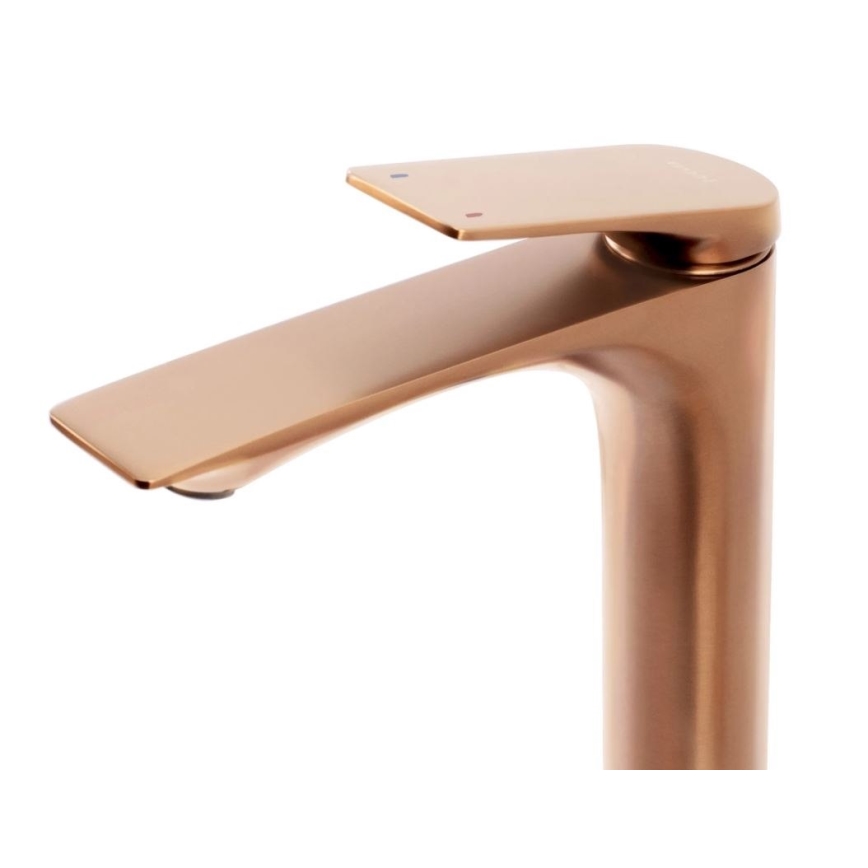 REA-B0493 - Mitigeur de lavabo AVALON 30 cm, cuivre brossé