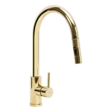 REA-B0669 - Mitigeur d'évier à douchette extractible FRESH 39,5 cm doré