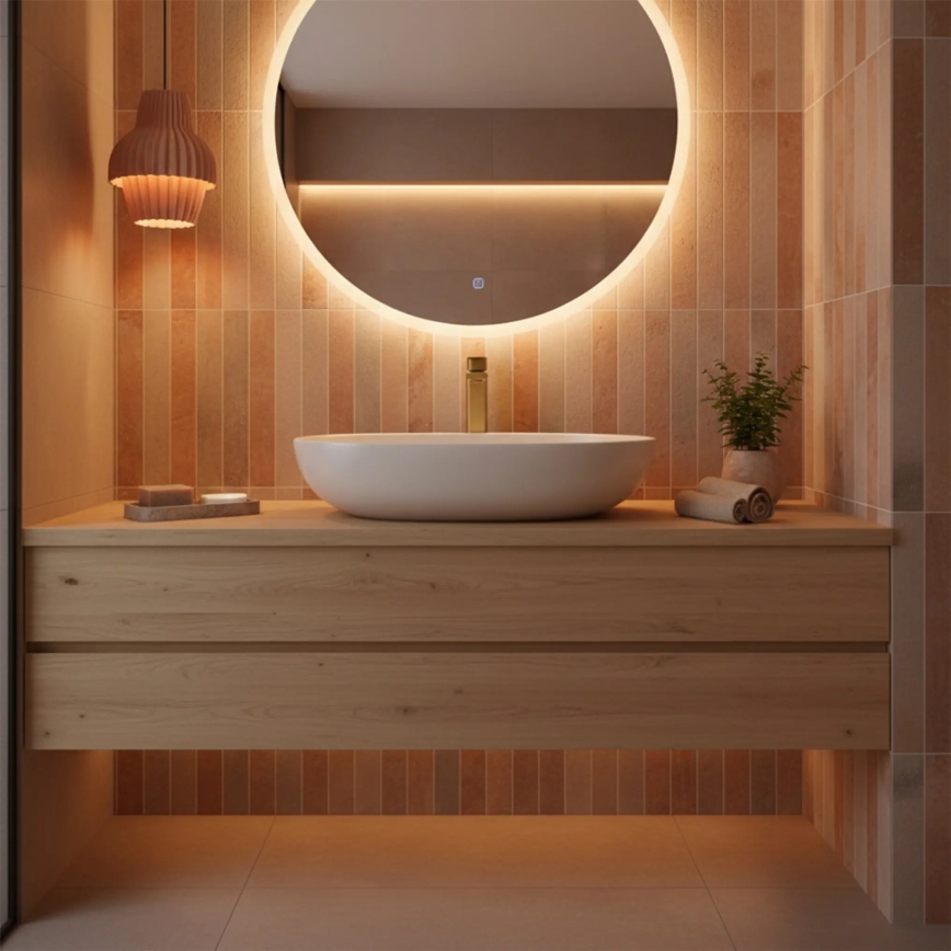 REA-B0977 - Mitigeur pour lavabo ARLO 30 cm, finition or brossé