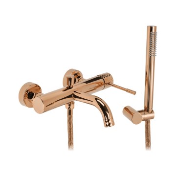 REA-B0980 - Ensemble pour baignoire LUNGO DIAMOND, finition cuivre