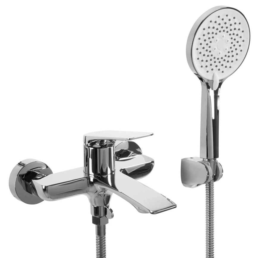 REA-B1156 - Ensemble robinetterie pour baignoire AVALON, chrome brillant